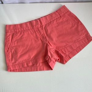 J. Crew Chino Broken-In Shorts Size 6